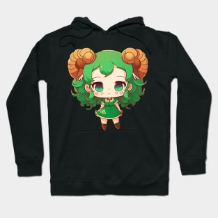 Adorable Aries: Chibi Character Zodiac Collection Hoodie